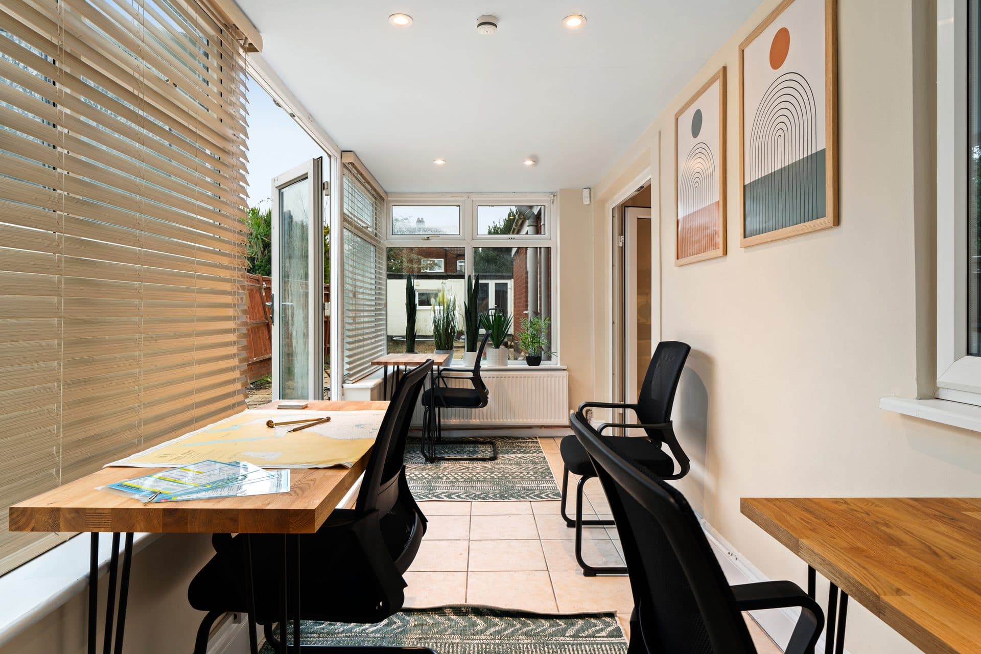 Communal co-working space