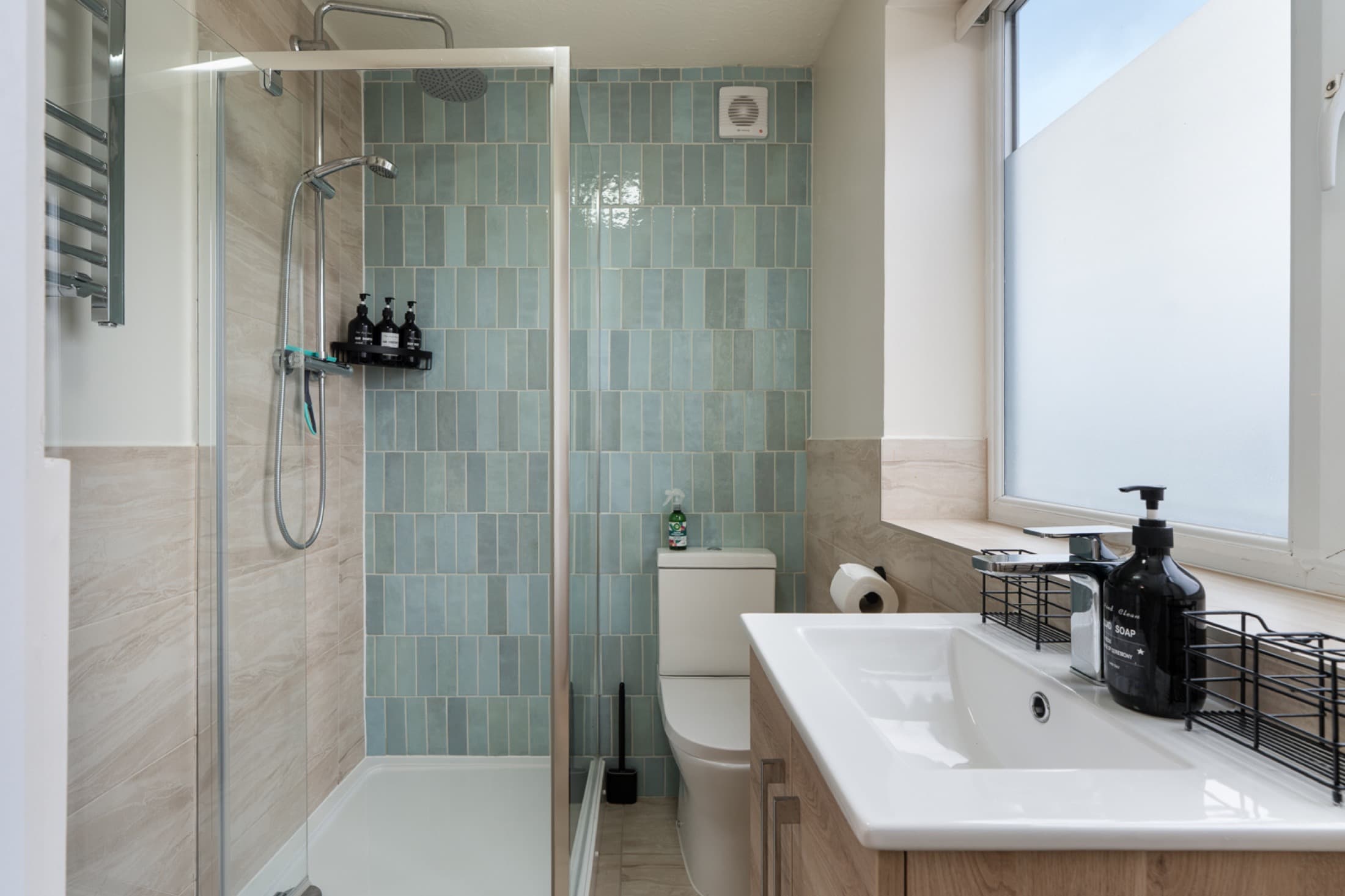 Spacious shared kitchen and living area across a Horizen Haven property