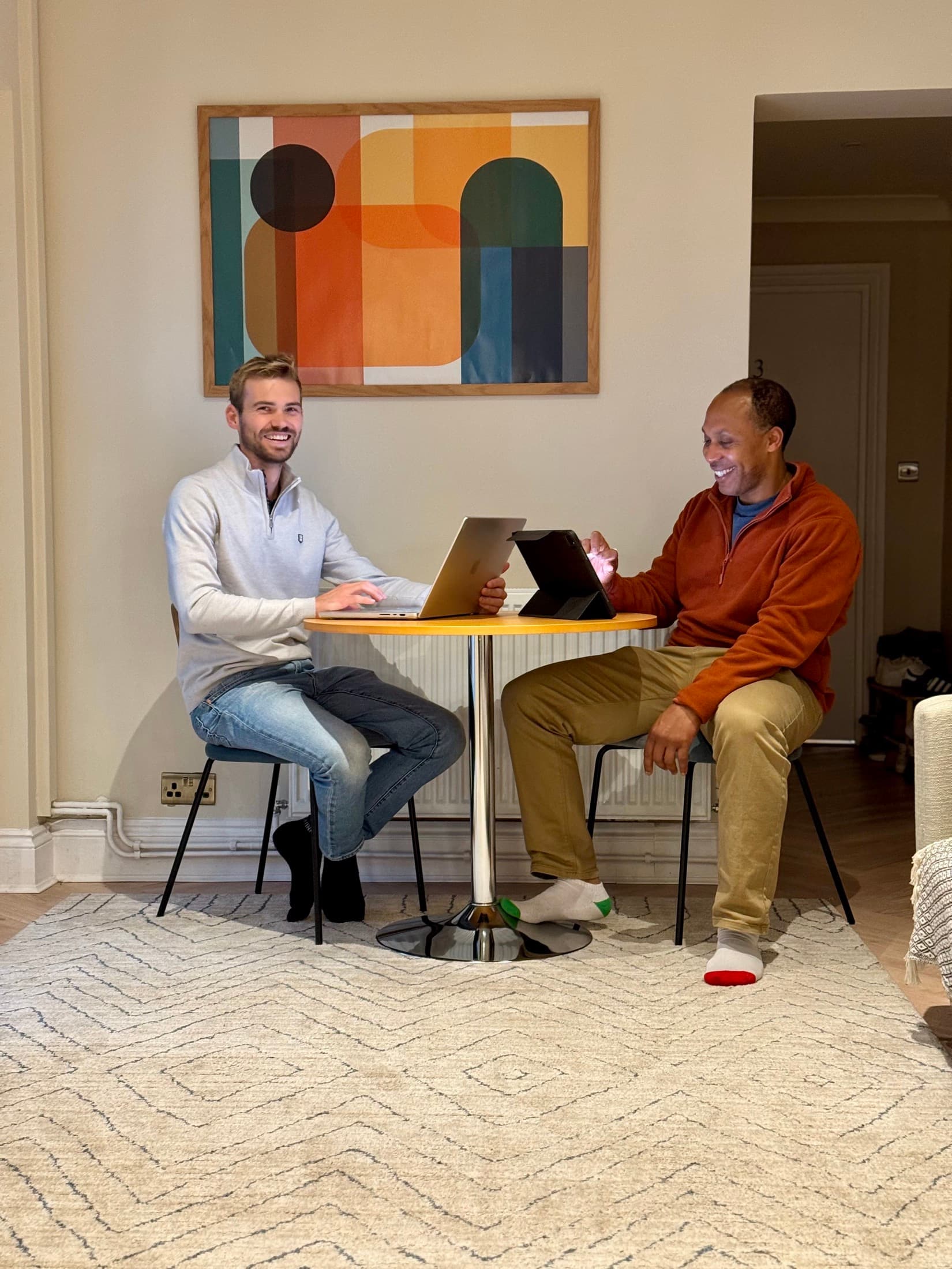 Clyde and Arrie, founders of Horizen Haven